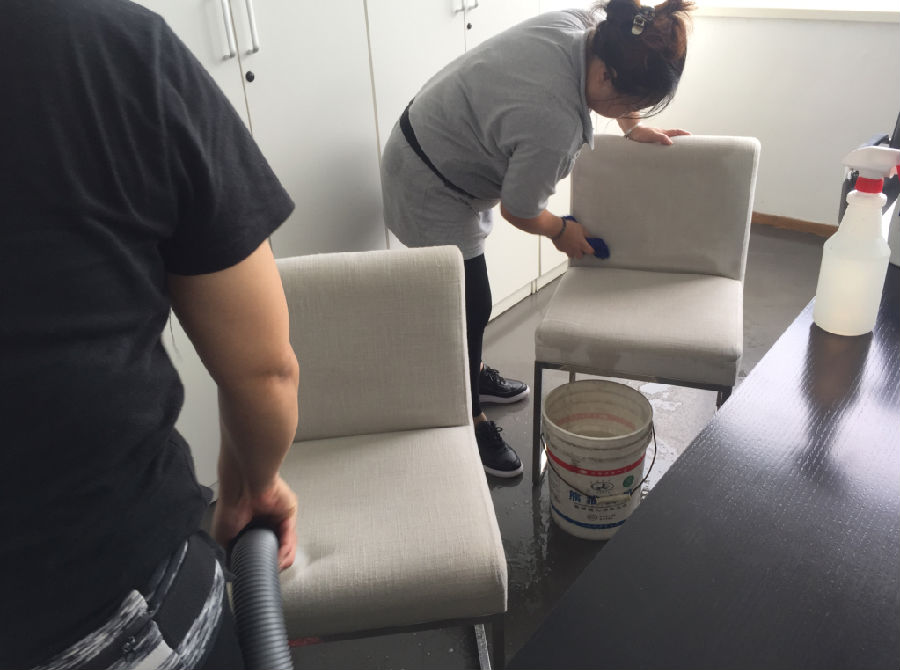 古蔺县沙发清洗案例